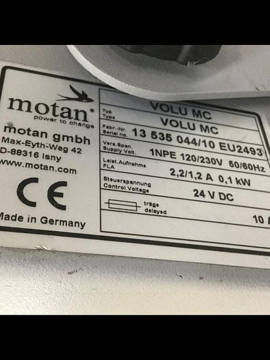 Used MOTAN Volumetric Additive Feeder MINICOLOR V / FR2 #117482