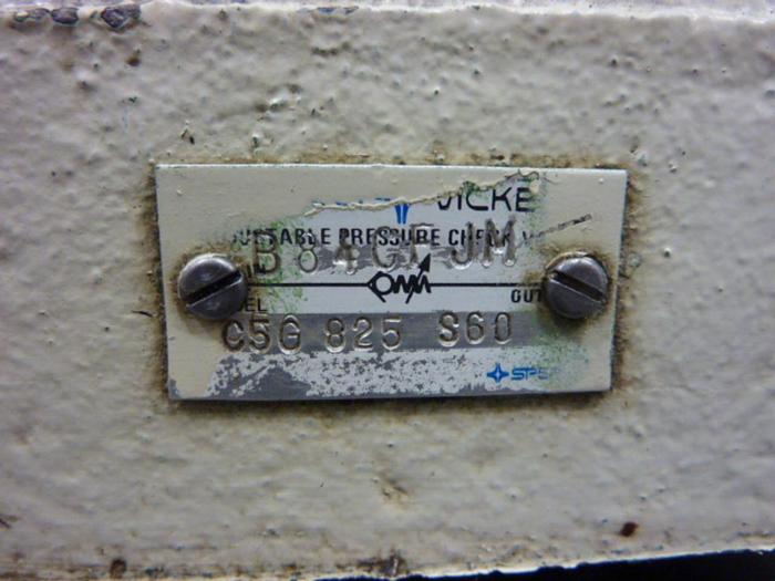 Used VICKERS Check Valve C5G825S60 #66678