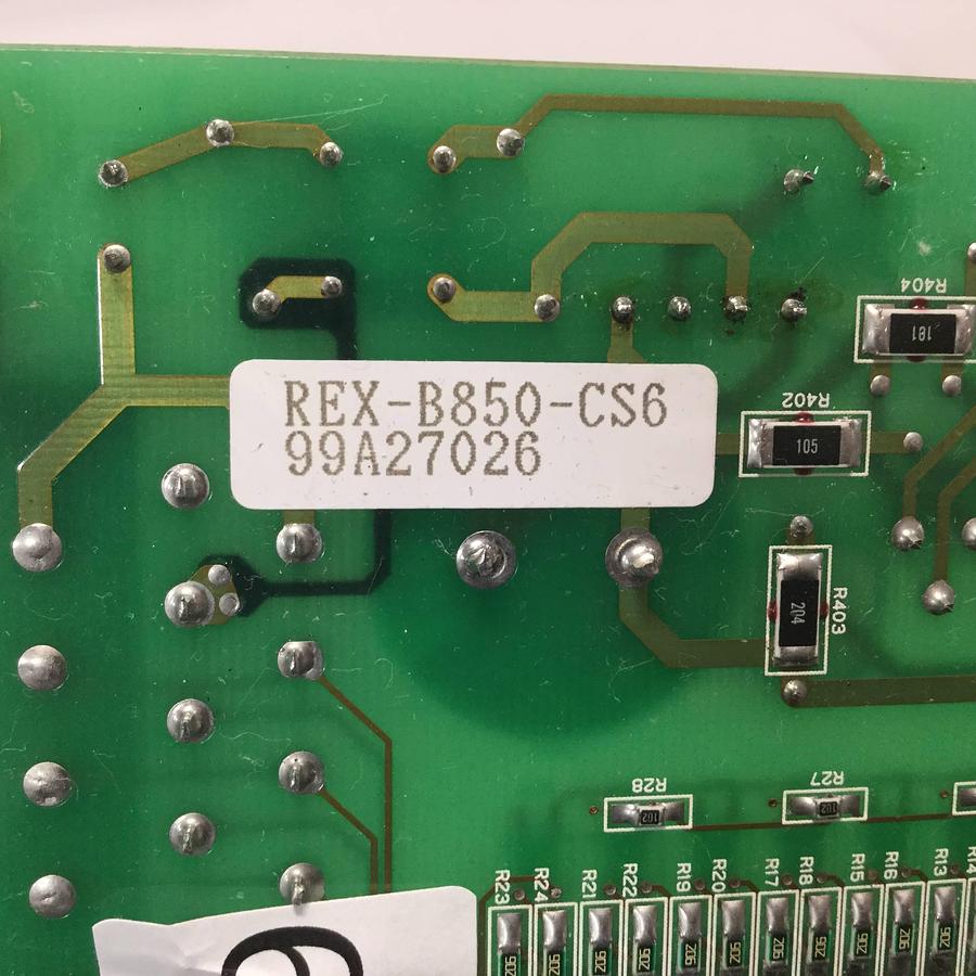 Used RKC Temperature Control Board REX-B850-CS6 #95669