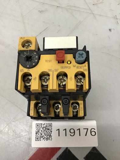 Used ALLEN BRADLEY Overload Relay 193-BSB 30 SER B #59236