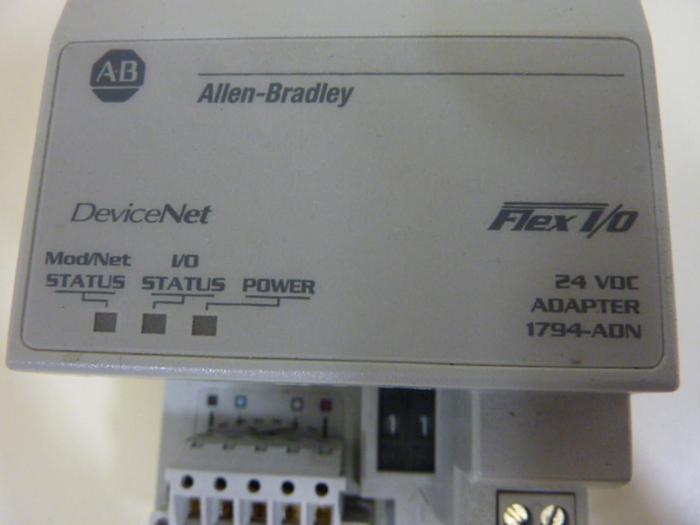 Used ALLEN BRADLEY Devicenet Adapter 1794-ADN SER B #50516