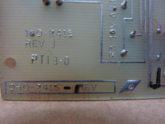 Used SCI Circuit Board 080-2415-1 REV J #25083