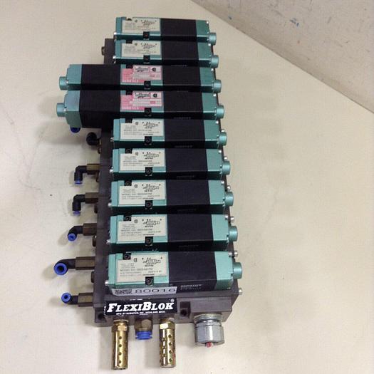 Used NUMATICS Control Block w/ Valves 082SA415M #80016