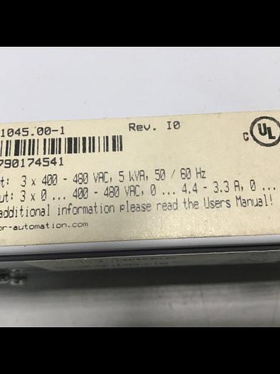 Used B&R Acopos 1045 Servo Drive 8V1045.00-1 #140949