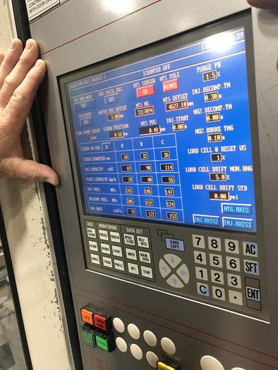 Used NISSEI 110 Ton Vertical Injection Mold Machine TD110E-9E USED