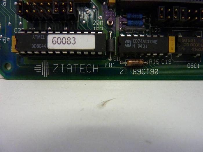 Used ZIATECH Circuit Board ZT89CT90 USED