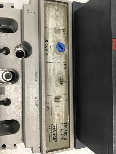 Used SCHNEIDER ELECTRIC 100 Amp Breaker & Switch NS100-160-250 #143696
