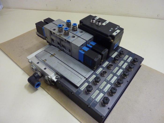 Used FESTO Control Block / Valve Terminal IFB8-02 #52709