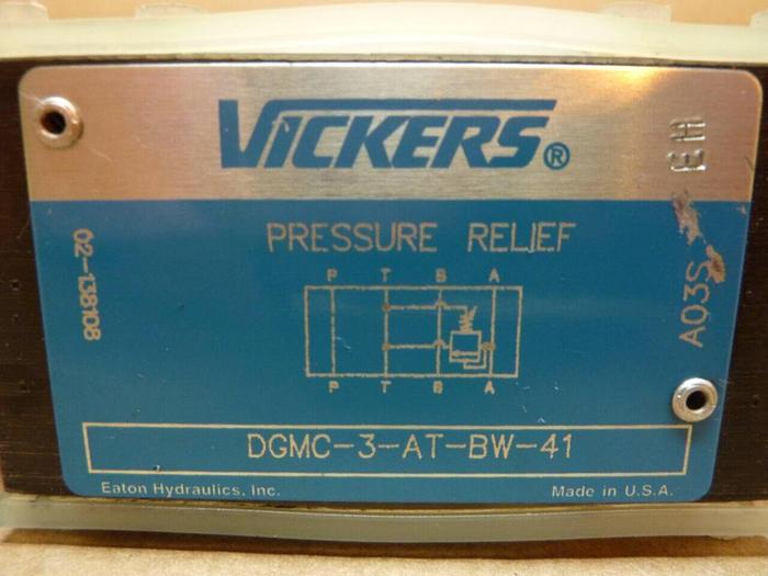 Used VICKERS Relief Valve DGMC-3-AT-BW-41 #24234