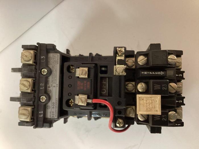 Used ALLEN BRADLEY Starter Size 1 509-BOD SER B W23 #32070