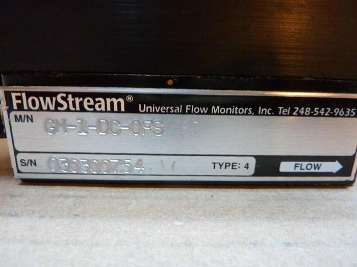 Used UNIVERSAL FLOW MONITORS Monitor GM-1-DC-OFS #23187