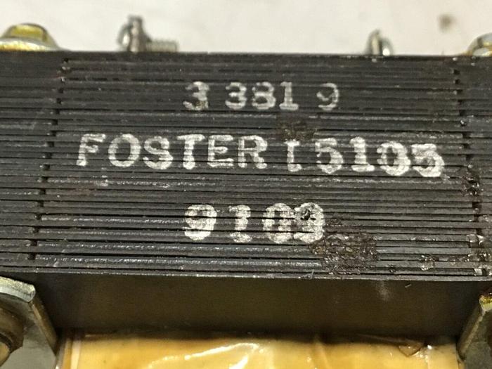 Used FOSTER Transformer 15105 #129215