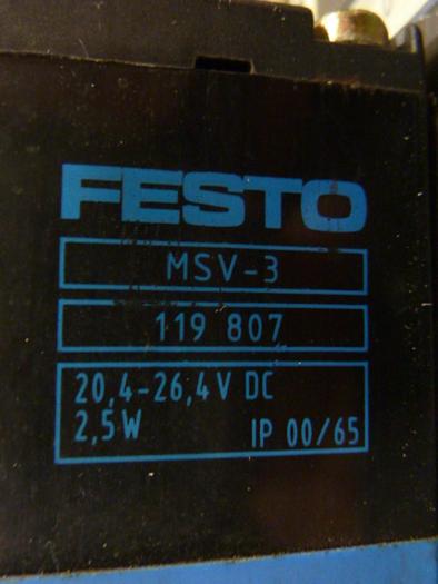 Used FESTO Control Block / Valve Terminal IFB8-02 #52858