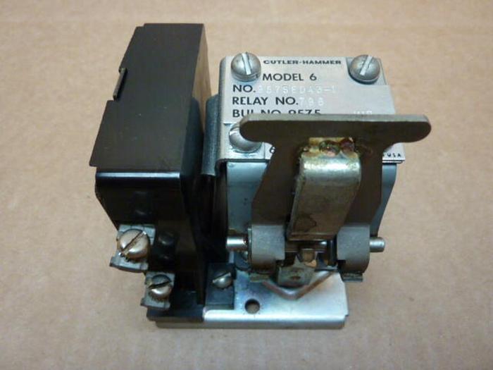 Used CUTLER HAMMER Motor Starter 9575ED43-1 #27799