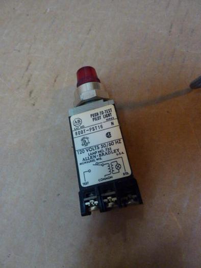 Used ALLEN BRADLEY Light 800T-PST16 #26125
