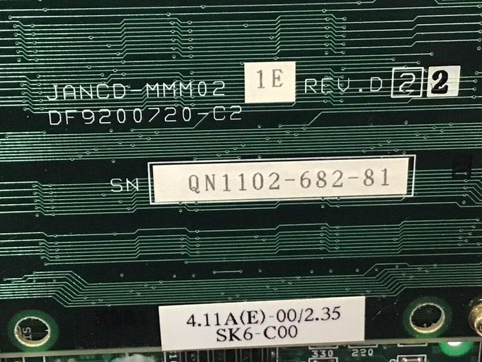 Used YASKAWA Circuit Board JANCD-MCP01 REV D04 #131024