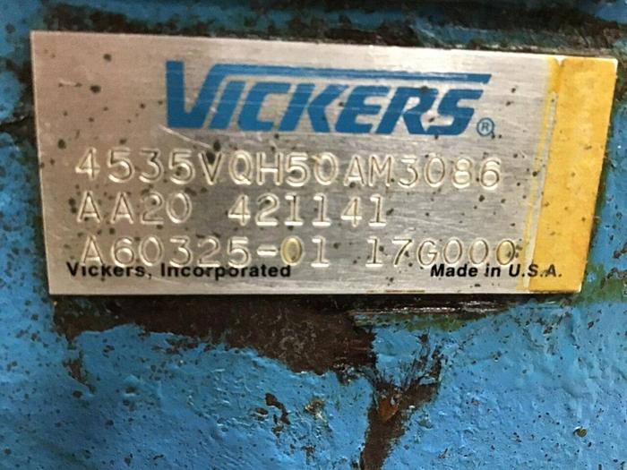 Used VICKERS Pump 4535VQH50AM3086 Used