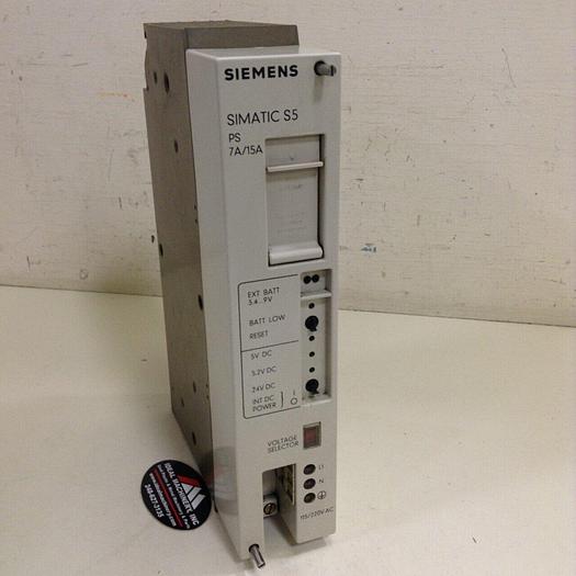 Used SIEMENS Modular Power Supply E220G5/15WRGD #72979