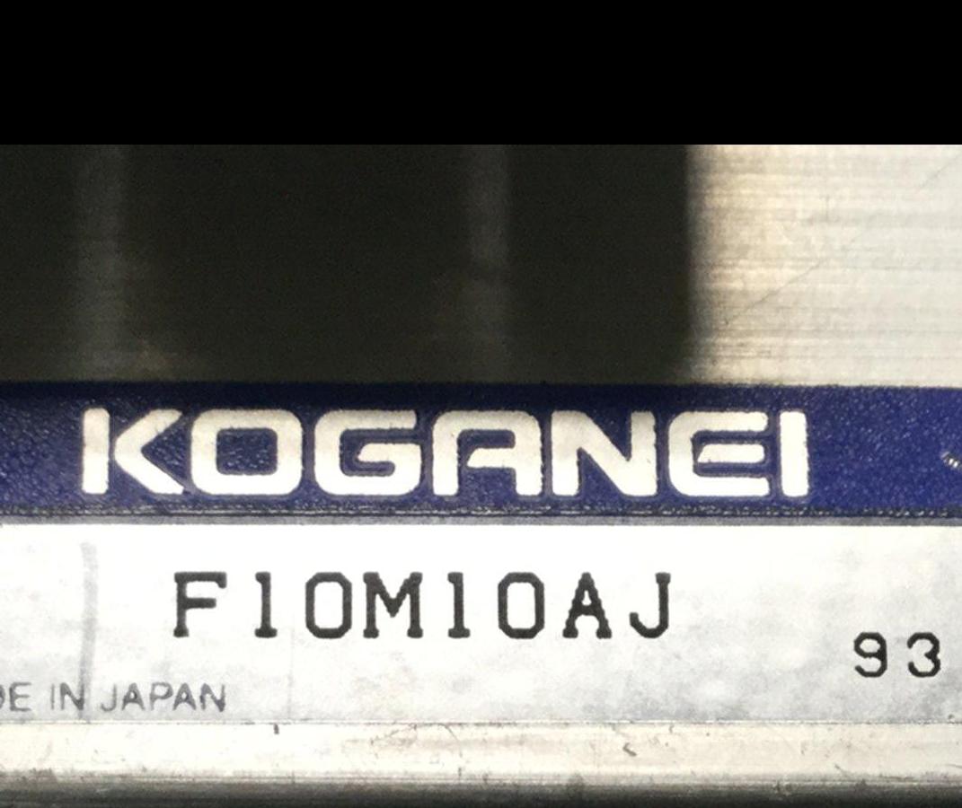 Used KOGANEI Manifold w/ Valves F10M10AJ Used