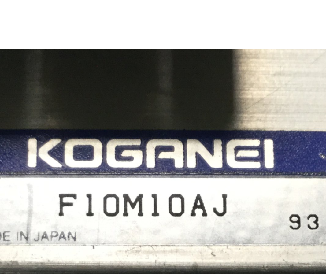 Used KOGANEI Manifold w/ Valves F10M10AJ Used