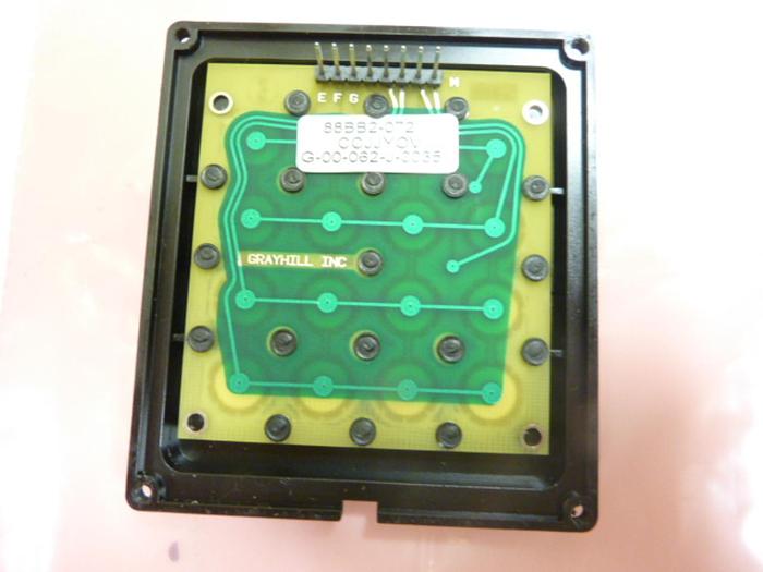 Used GRAYHILL Keypad 88BB2-072 #43677