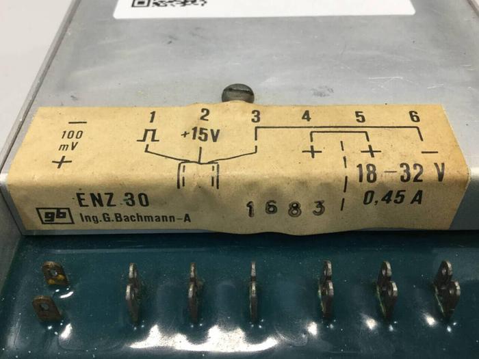 Used BACHMANN ELECTRONIC Module ENZ.30 #100505