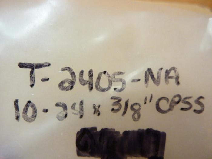 U-C COMPONENTS Cup Point Set Screw T-2405-NA #41318