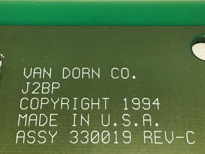 Used VAN DORN Circuit Board 330019 PC330-019 330-019 Used