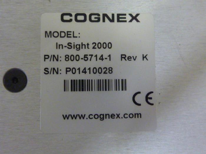 Used COGNEX Vision System IN-SIGHT 2000 USED