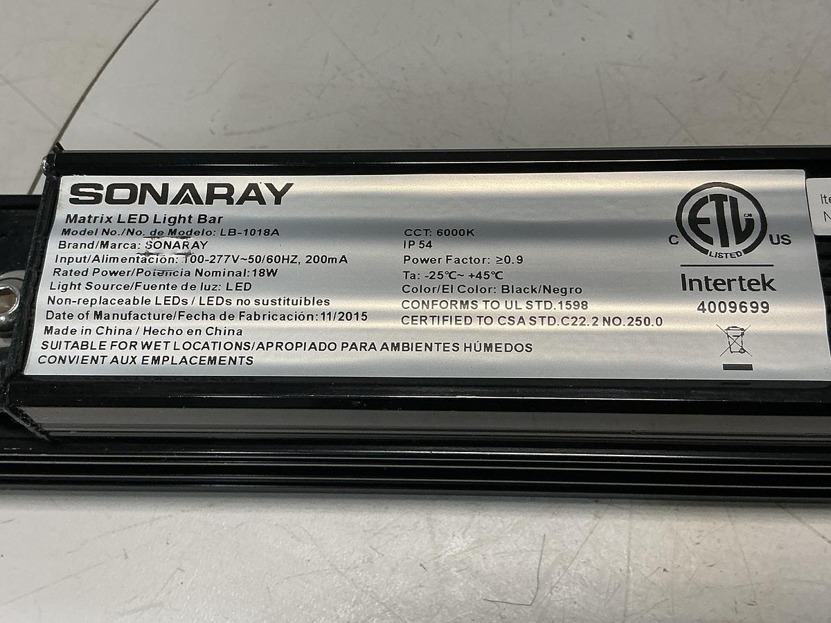 Used SONARAY LB-1018A