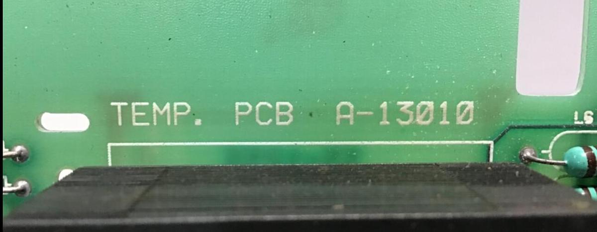 Used BARBER COLMAN Temperature PC Board A-13010 USED
