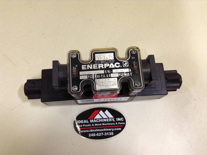 Used ENERPAC Valve VEX-15 #75607