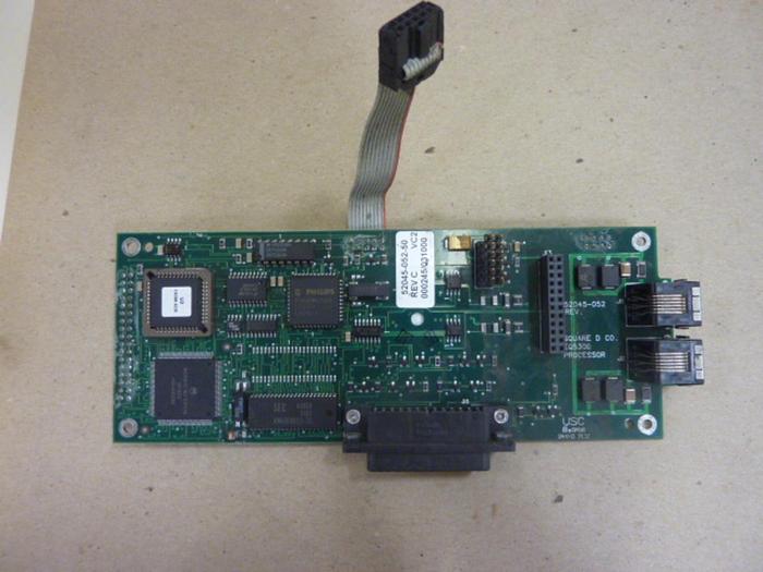 Used SQUARE D Processor Board 52045-052 #47082
