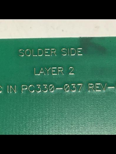 Used VAN DORN DC Input Board 330037 PC330-037 Used