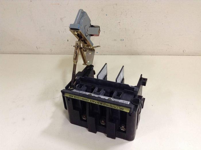 Used ALLEN BRADLEY 30 Amp Disconnect Switch 1494V-DS30 SER A #68398