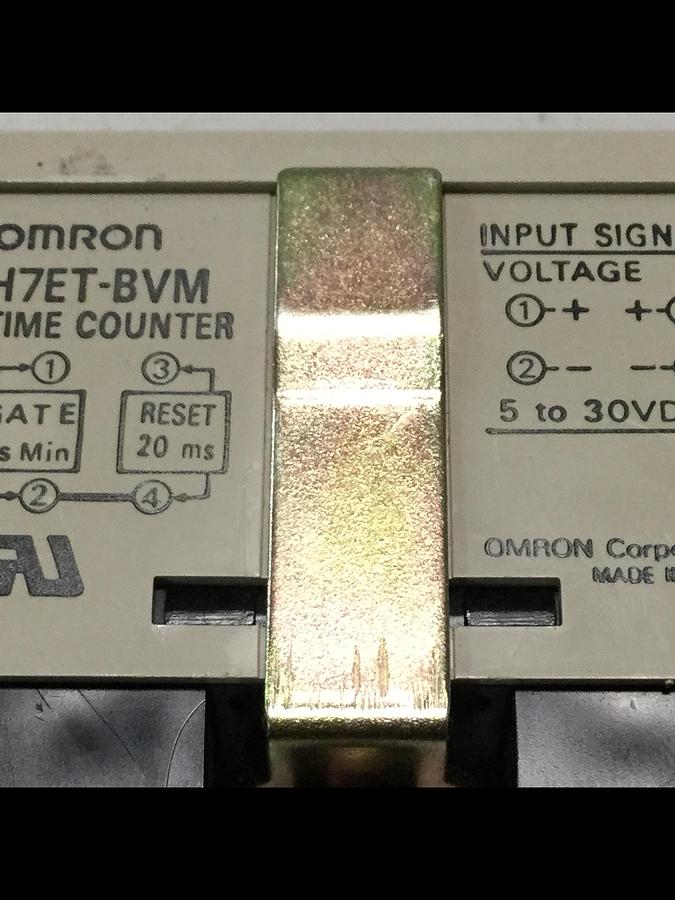 Used OMRON Time Counter H7ET-BVM USED #107573