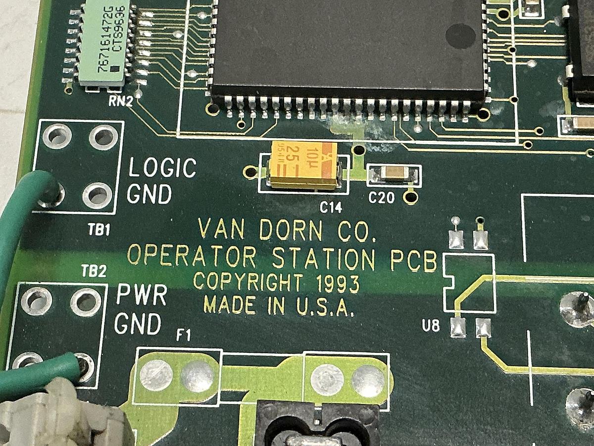 Used VAN DORN 330018 REV-C