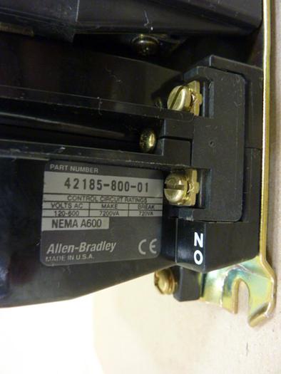 Used ALLEN BRADLEY Starter Size 1 509-BOD SER B W27 #55237