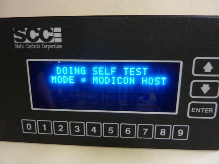 Used STATIC CONTROLS CORP Operator Interface 1080-S2-13-128-C-MB #64865