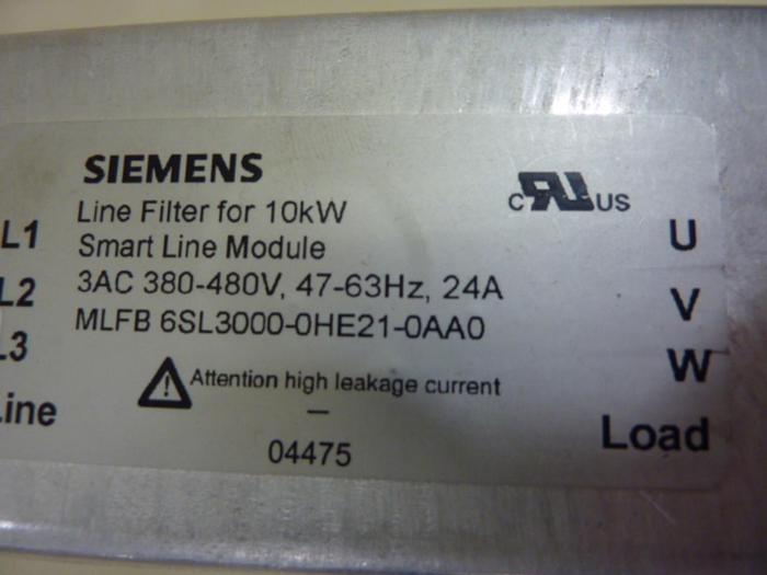Used SIEMENS Module 6SL3 000-0HE21-0AA0 #54573