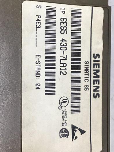 Used SIEMENS Digital Input Module 6ES5 430-7LA12 #137068