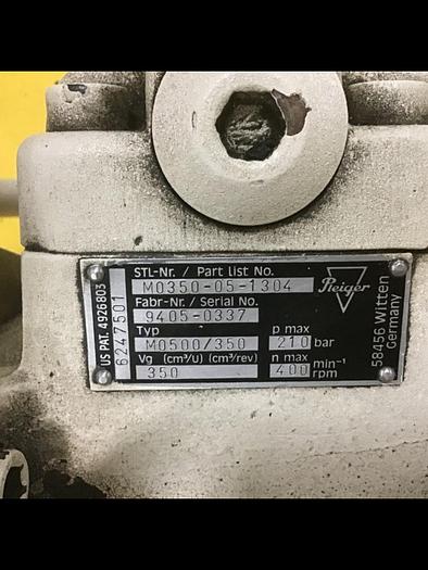 Used KRAUSS MAFFEI 12 Oz Injection Unit KM150-620 B2 / IU #136717