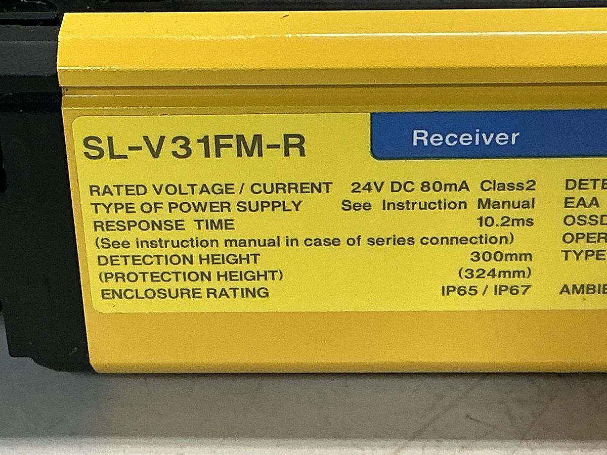 Used KEYENCE SL-V31FM-R