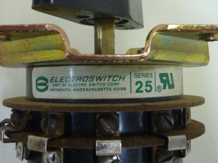 Used ELECTRO SWITCH Rotary Switch 25902MK #62737