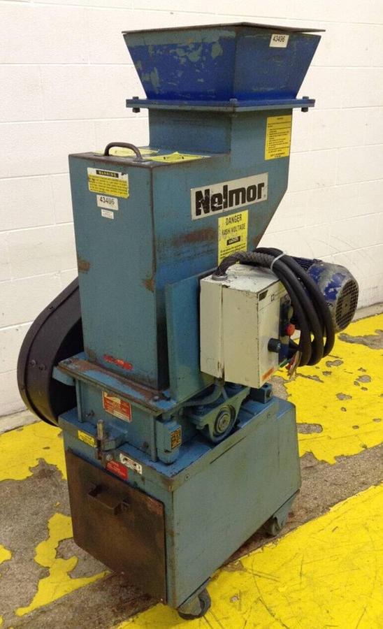 Used NELMOR 3 HP Grinder Granulator G810LS 3 HP USED