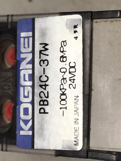 Used KOGANEI Solenoid Valve PB24C-37W #122230