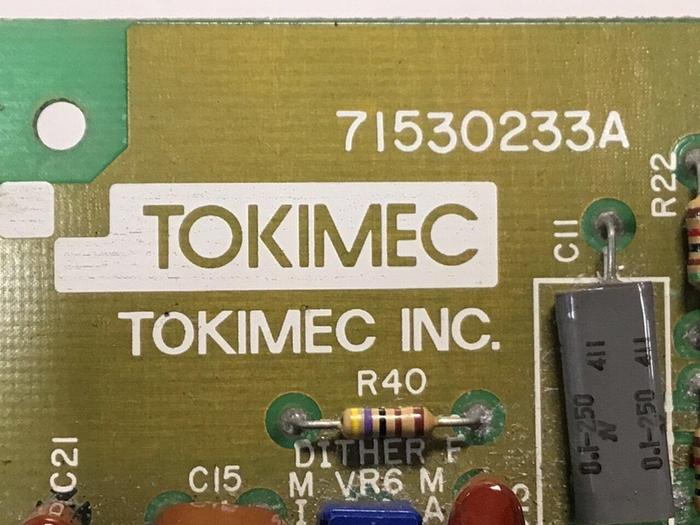 Used TOKIMEC Circuit Board 71530233A Used