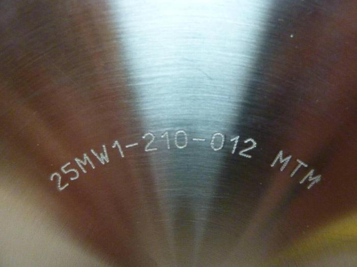 A & N CORPORATION Blank Flange 25MW1-210-012 #39984