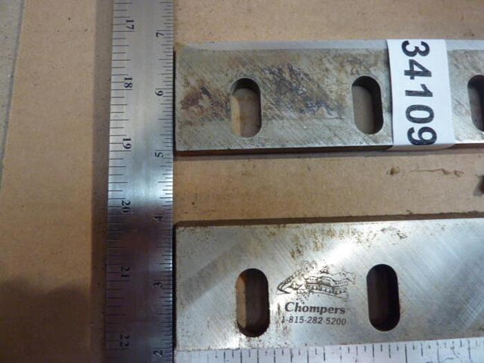 Used ZENITH CUTTER Granulator Blade / Knife K53098 #34110