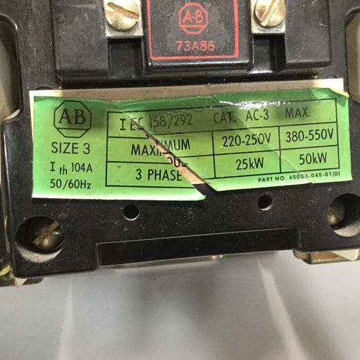 Used AEROVOX Capacitor C85Z4807N04A #94658